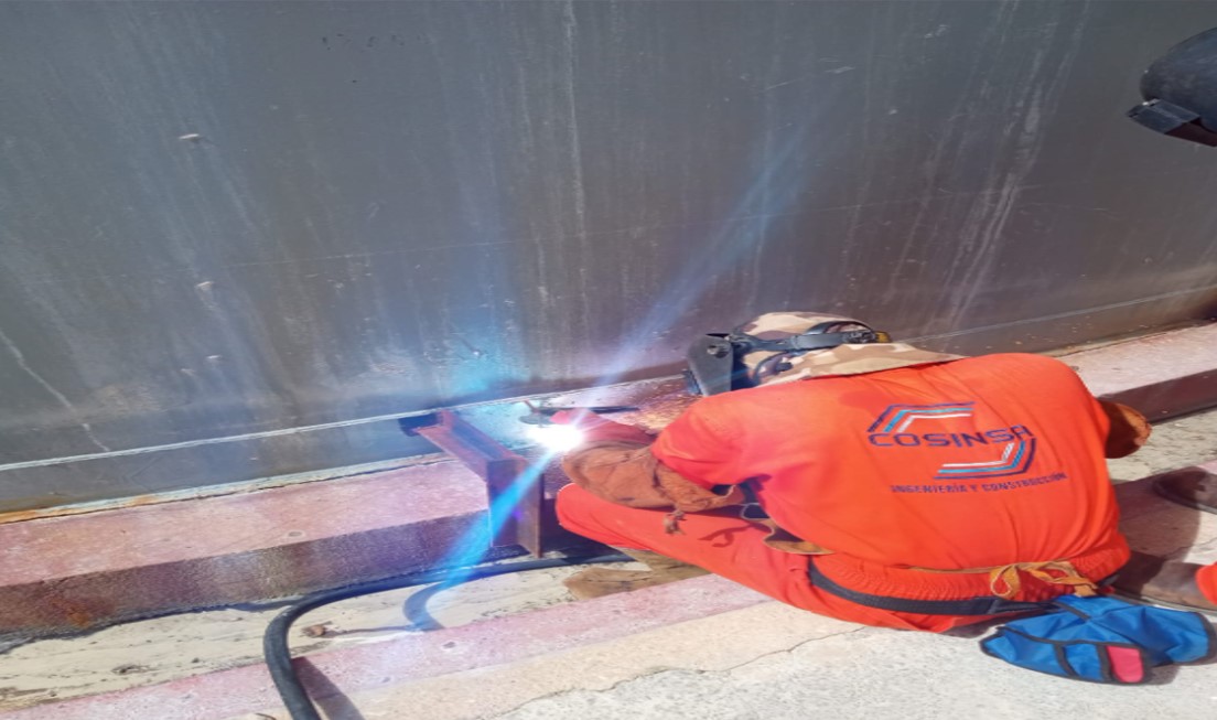 Corte y Soldadura de placas AC