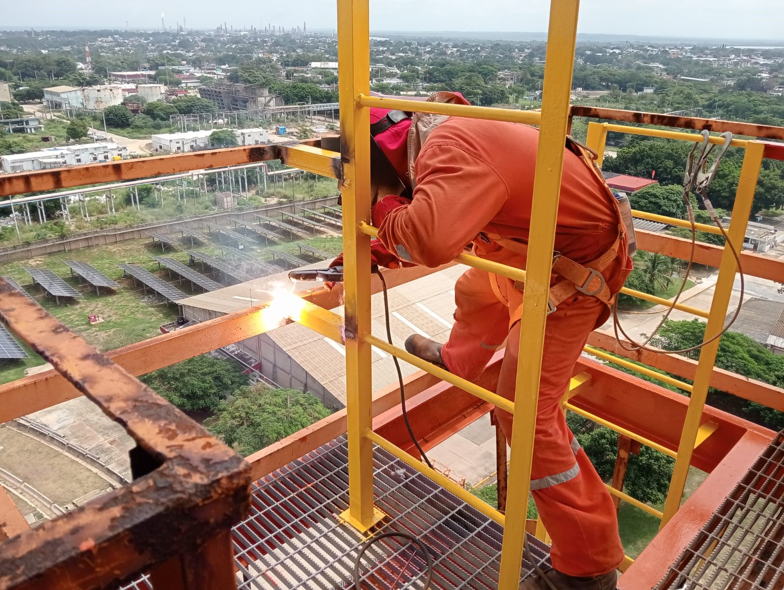 Soldadura de estructuras