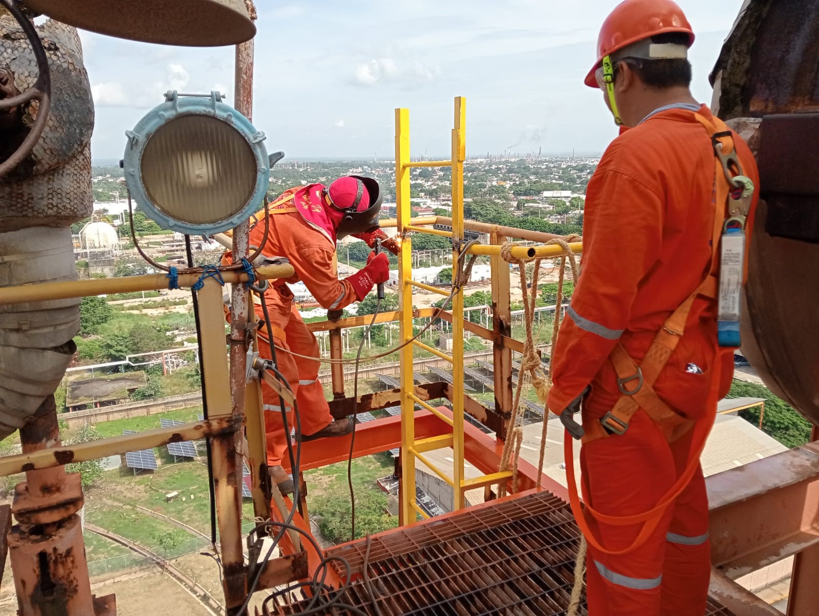 Instalación de estructuras